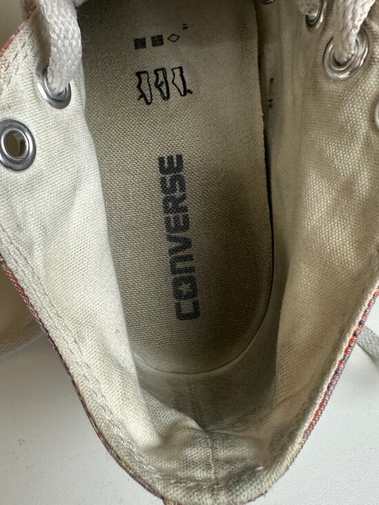 Converse Chuck Taylor All Star Lux Mid "Digital Floral" Wedge Sneakers - Picture 11 of 11